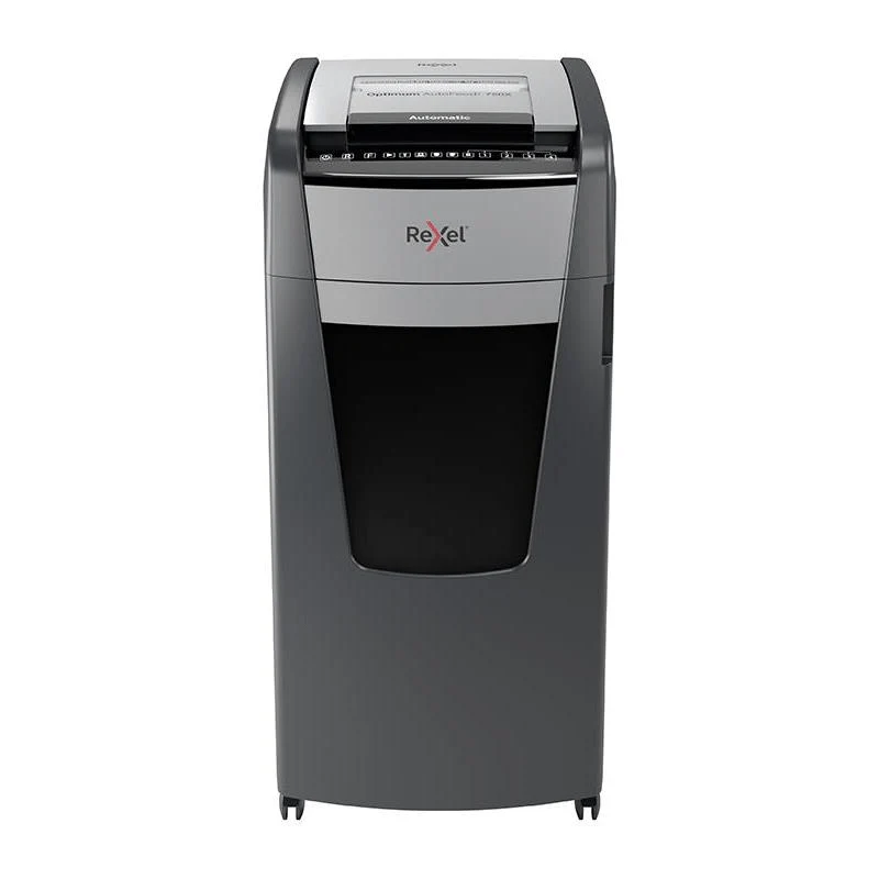 Rexel Optimum AutoFeed+ 750X Automatic Cross Cut P4 Paper Shredder 301436