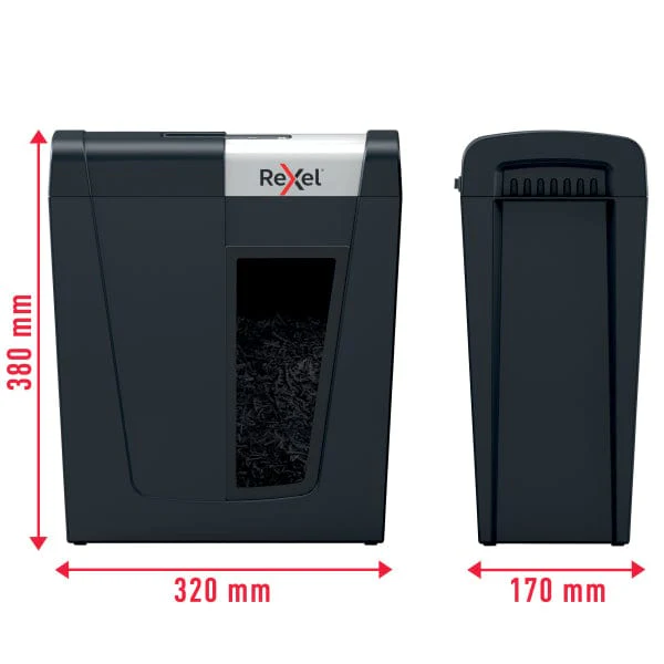 Rexel Secure MC4 Whisper-Shred Micro Cut P5 Paper Shredder - Image 10