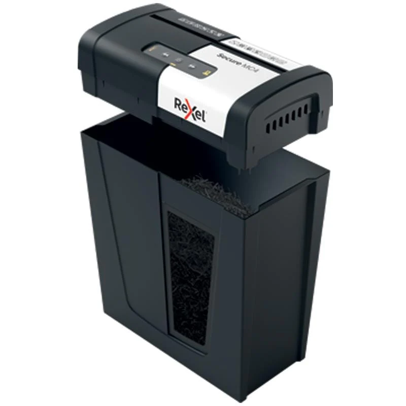 Rexel Secure MC4 Whisper-Shred Micro Cut P5 Paper Shredder - Image 5