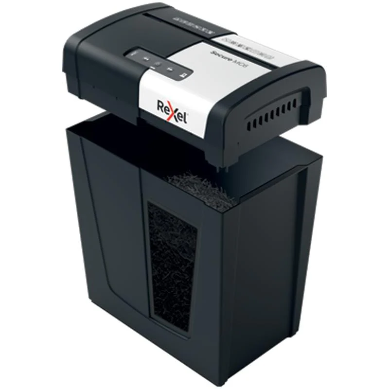 Rexel Secure MC6 Whisper-Shred Micro Cut P5 Paper Shredder - Image 5