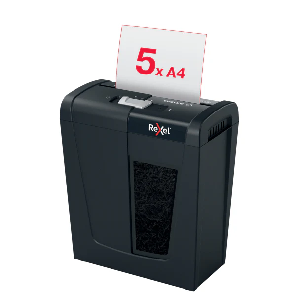 Rexel Secure S5 P2 Strip Cut Paper Shredder 303001