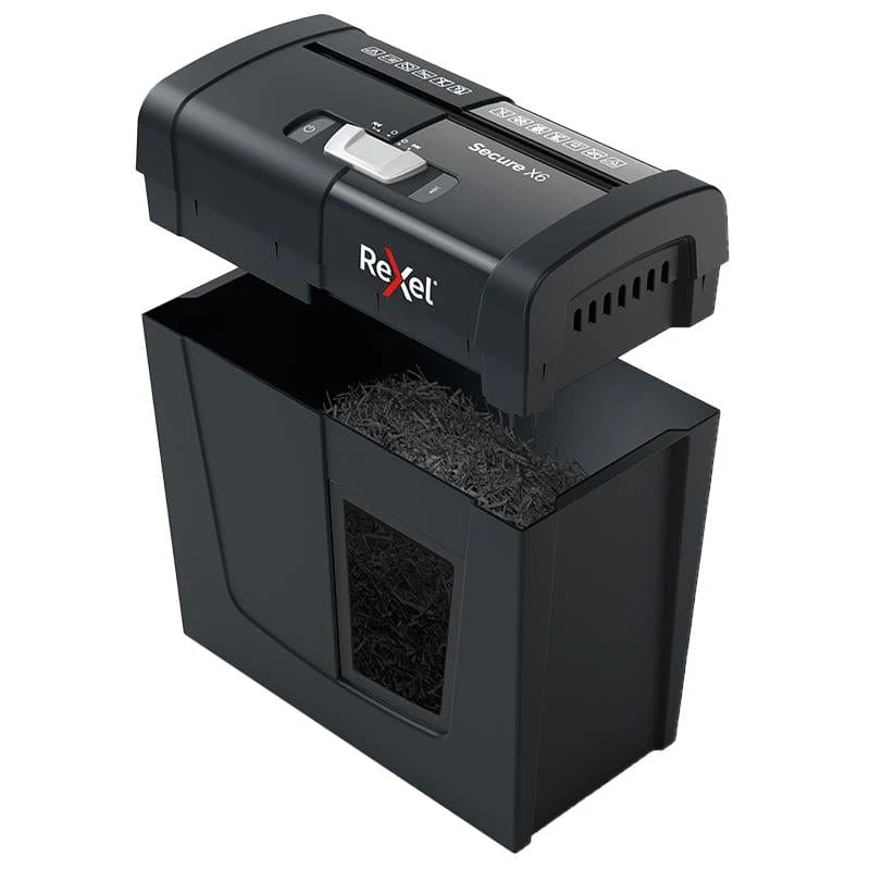 Rexel Secure X6 P4 Cross Cut Paper Shredder 303800 - Image 4