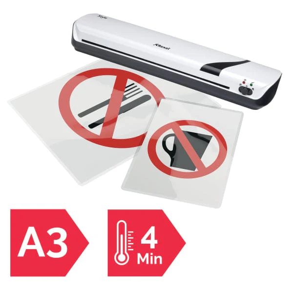 Rexel Style A3 Laminator White 340002 - Image 3