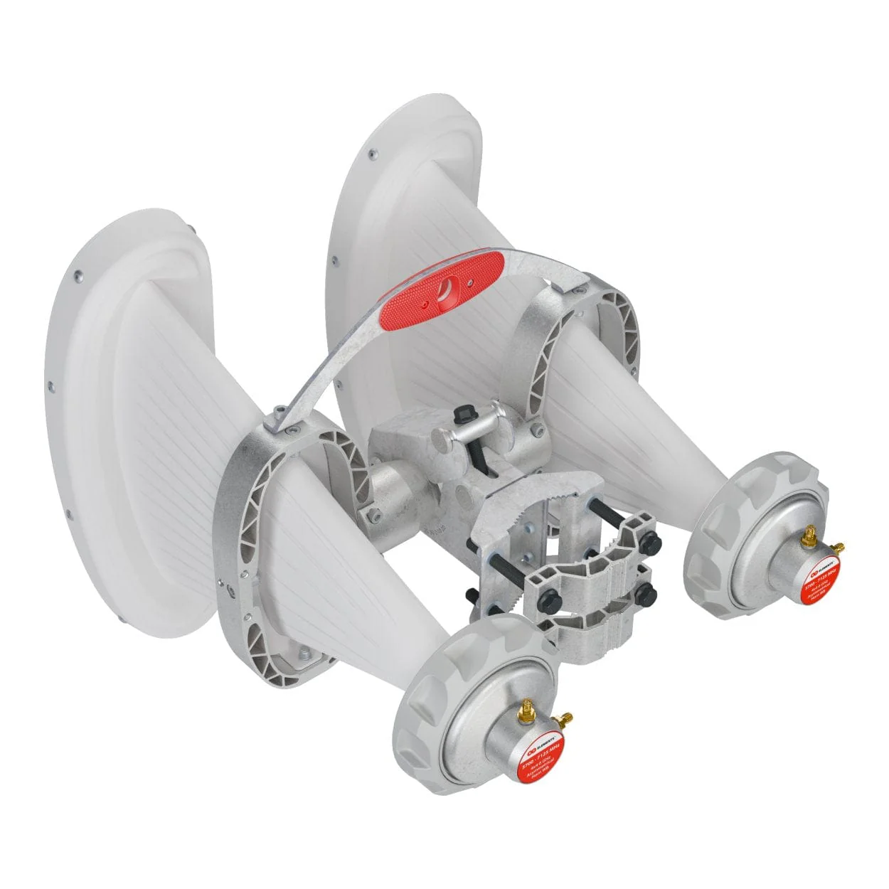 RF Elements Wideband 90 Degree 4x4 Asymmetrical Horn Antenna AH90WB-4x4-SMA - Image 2