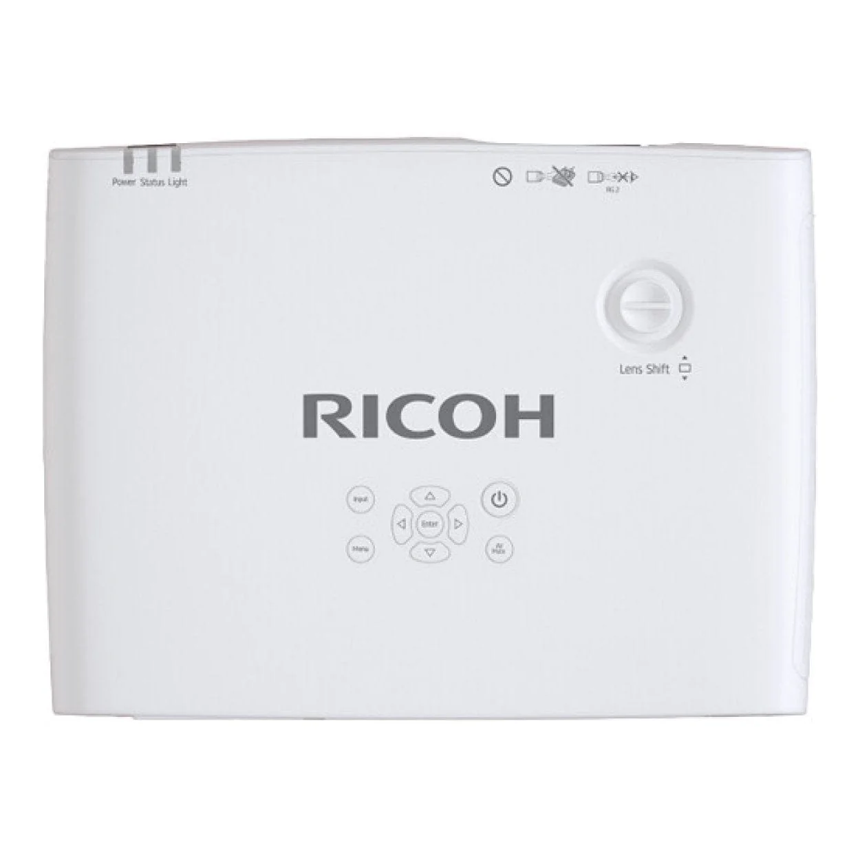 Ricoh PJ WUL5A50 5200 ANSI Lumens Short Throw Projector White 432675 - Image 4