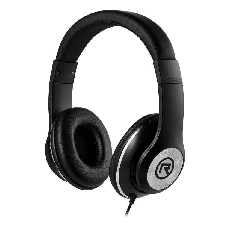 Rocka Cortex Series Aux Wired Headset Black RK-2007-BK - Image 2