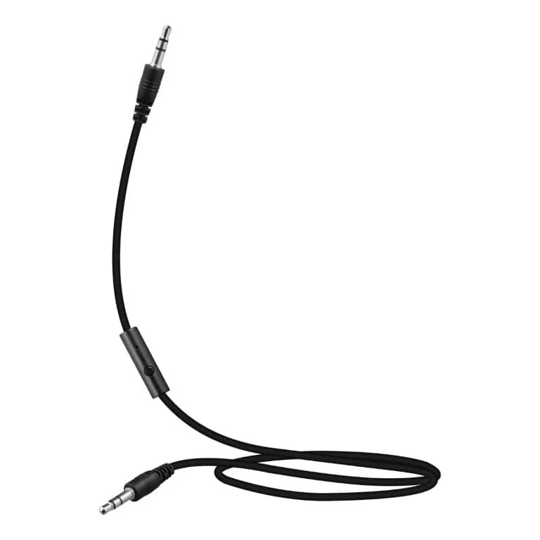 Rocka Cortex Series Aux Wired Headset Black RK-2007-BK - Image 6