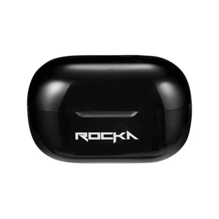 Rocka Galaxia Series True Wireless Bluetooth Earphones with Charging Case Black RK-1122-BK - Image 3