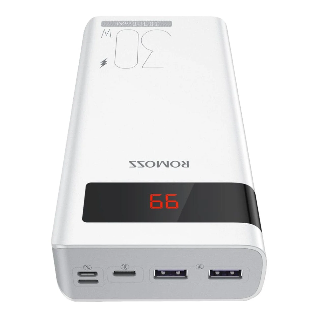 Romoss Sense 8PS Pro 30000mAh 30W Fast Charge Powerbank White PHP30-892-1133H - Image 2