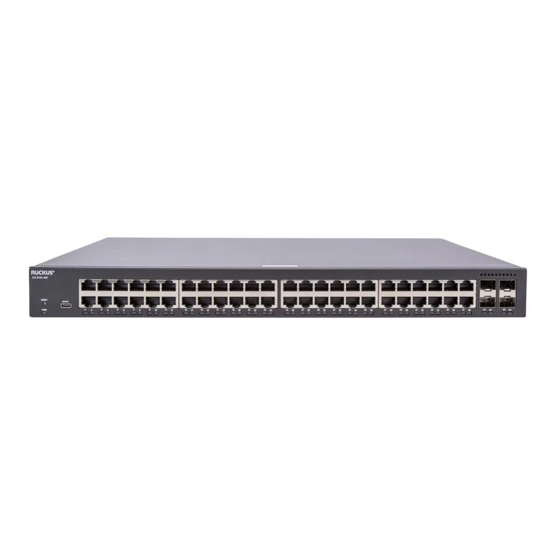 RUCKUS Entry-Level Access 48-ports 1G PoE Switch ICX 8100-48P