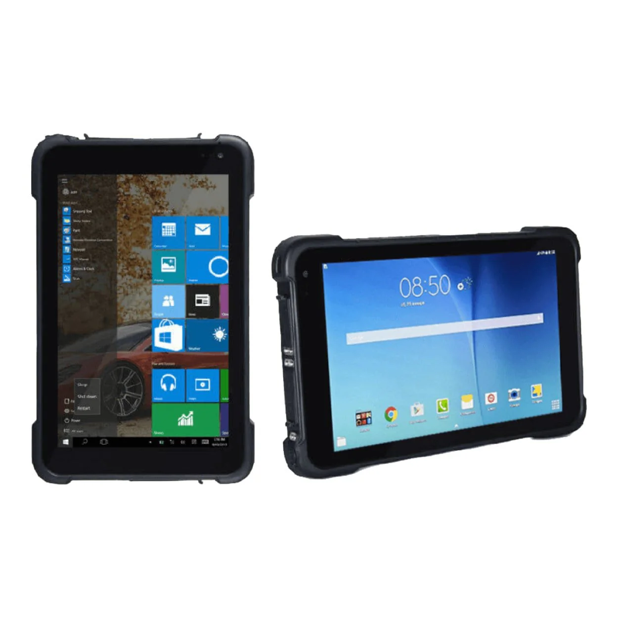 RuggEx K40 8-inch Rugged Tablet - Intel Z8350 64GB ROM 4GB RAM Windows 10 Home K40-WIN-4GB-64GB-2D - Image 2