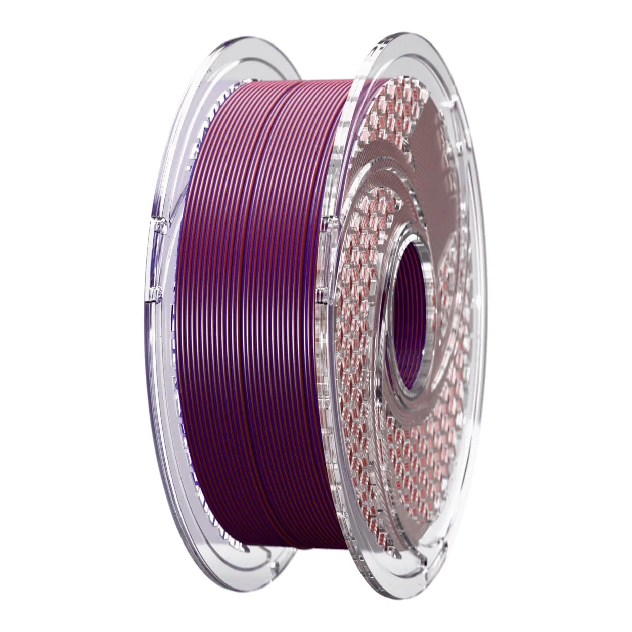 SA Filament 1.75mm Dual Silk PLA 750g Filament Crimson Eclipse SAF-PLADU-C44 - Image 3