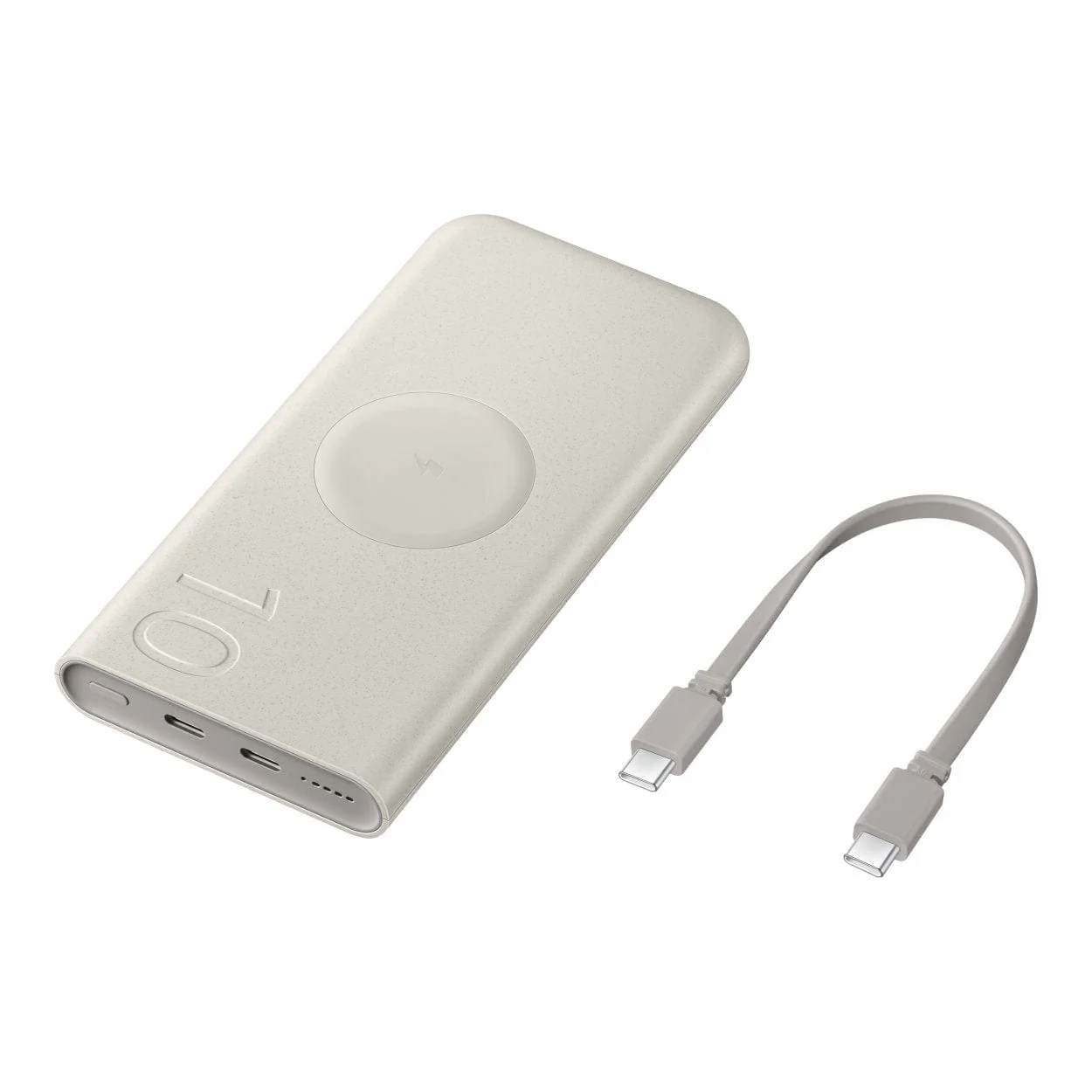 Samsung 25w 10000mah Wireless Powerbank - Beige EB-U2510XUEGZA - Image 6
