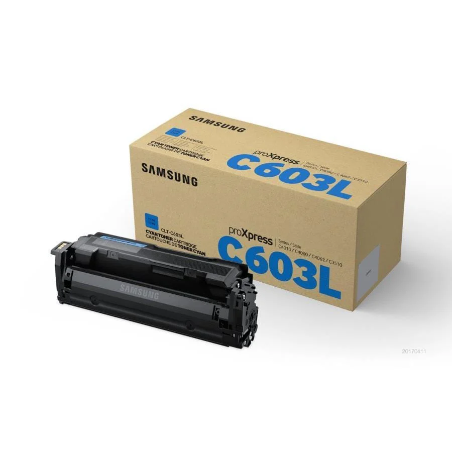 Samsung CLT-C603L Cyan Toner Cartridge 10,000 Pages Original SV232A Single-pack - Image 3