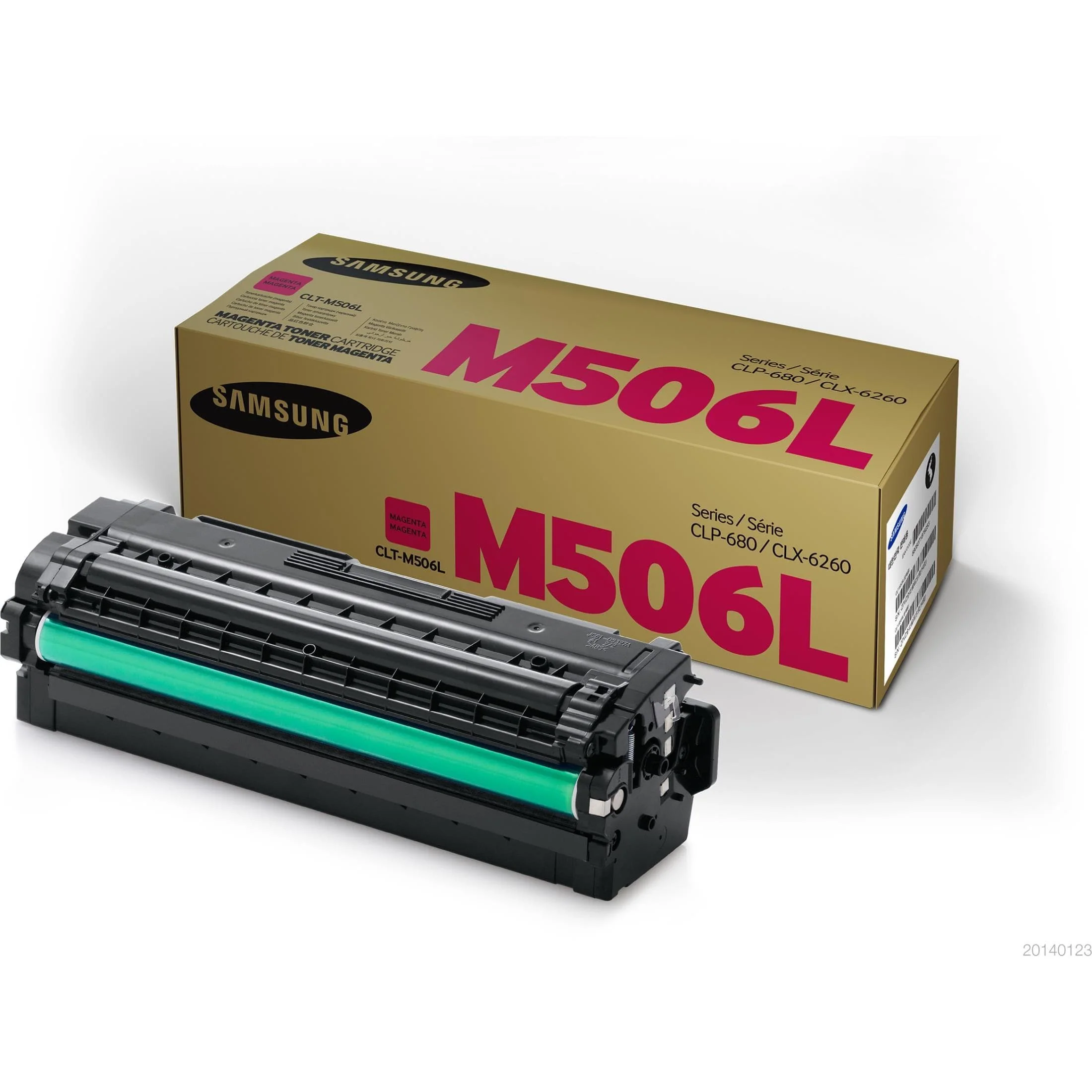 Samsung CLT-M506L Magenta Toner Cartridge 3,500 Pages Original SU307A Single-pack - Image 3