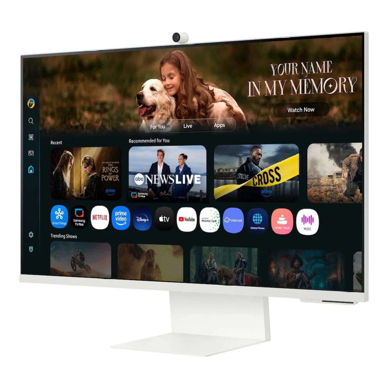 Samsung M8 M80F 32-inch 3840 x 2160p 4K UHD 16:9 60Hz 4ms LED VA AI Smart Monitor LS32FM801UAXXA - Image 3