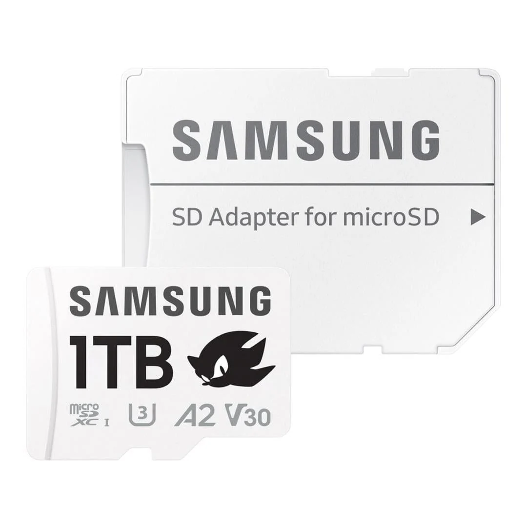 Samsung Pro Plus Sonic the Hedgehog Memory Card 1TB MicroSDXC UHS-I Class 10 MB-MD1T0SA/LC1