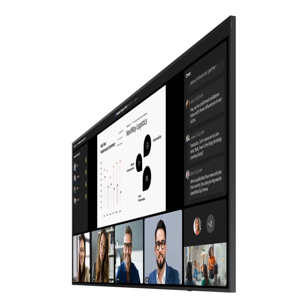 Samsung QPDX-5K 105-inch 5K UHD LCD Tizen 7 Wi-Fi Digital Signage Panel LH105QPD5BGXEN - Image 3