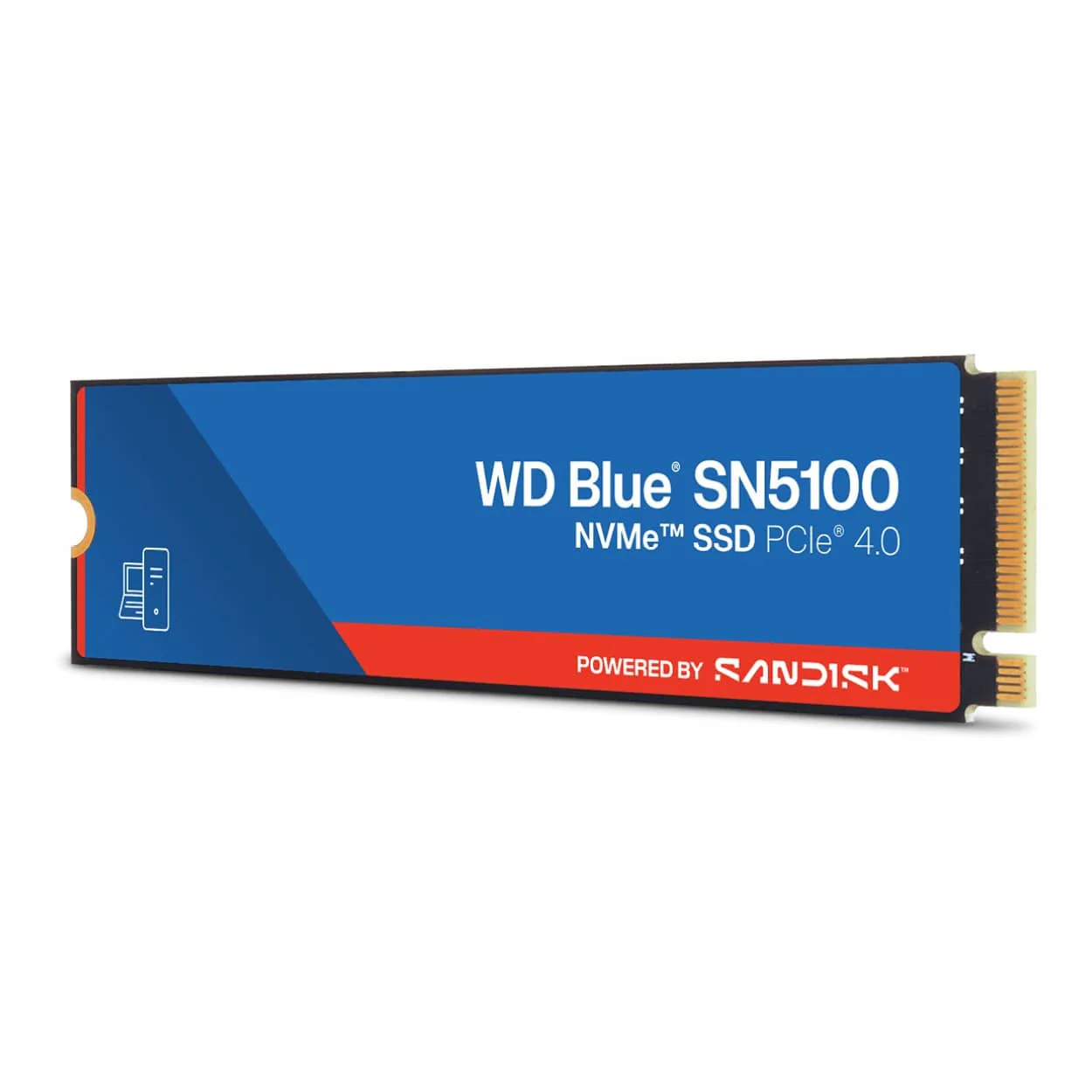 SanDisk WD Blue SN5100 M.2 2TB PCIe 4.0 NVMe Internal SSD WDS200T5B0E - Image 2