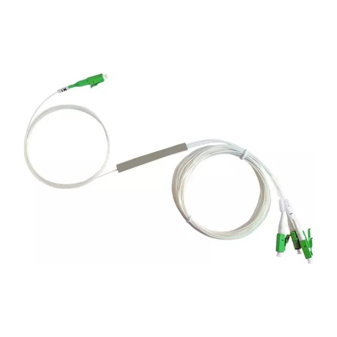 Scoop 4-in-1 LC APC SM Blockless Fibre Splitter Cable 1m FS-LC4
