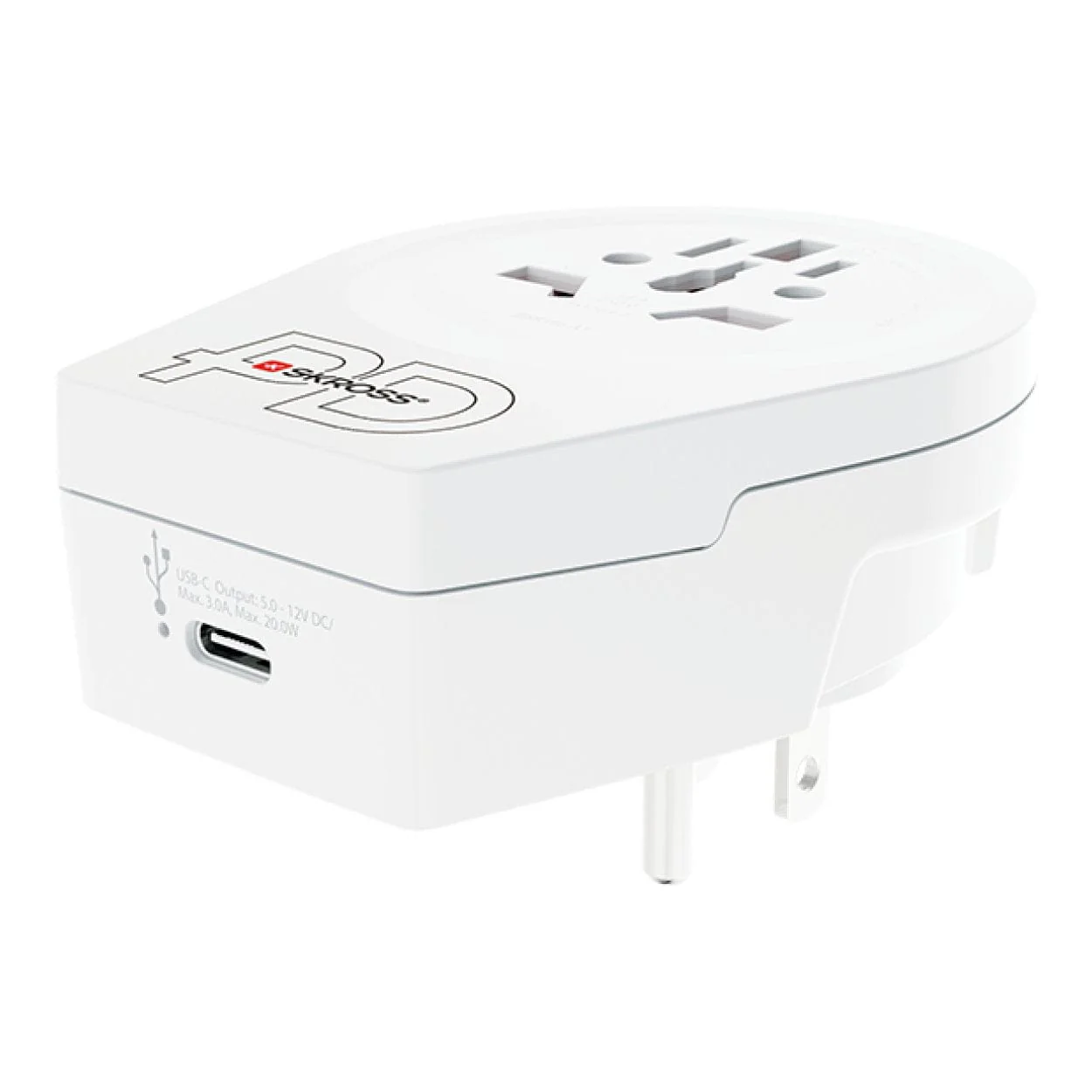 Skross C20PD World to USA USB Adapter Plug 1.500292 - Image 3