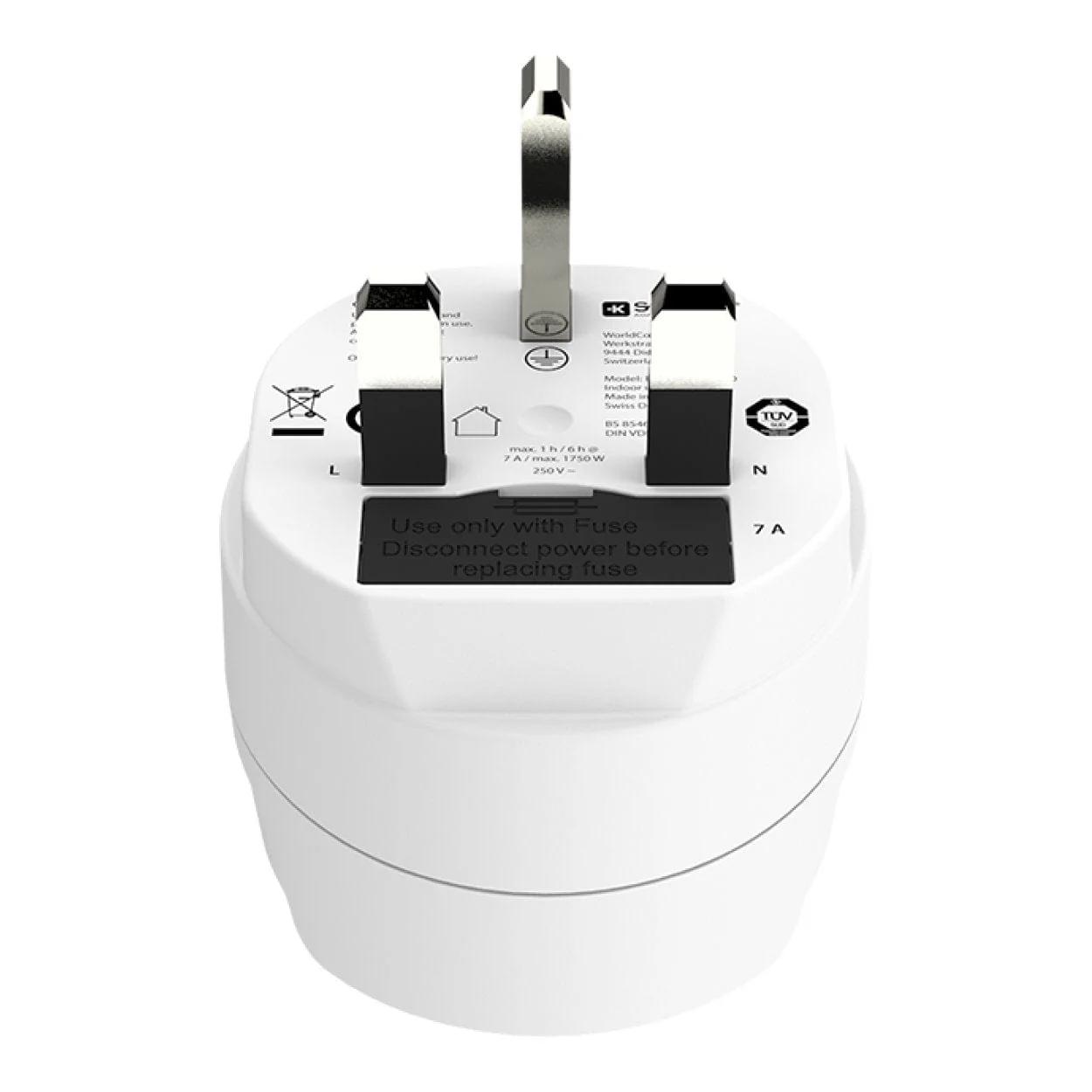 Skross Combo World to UK Adapter Plug 1.500231-E - Image 4