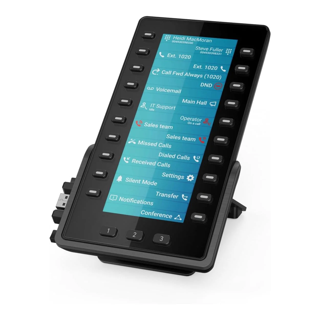 Snom D8C 6.8-inch Colour Screen Expansion Module 4562 - Image 3