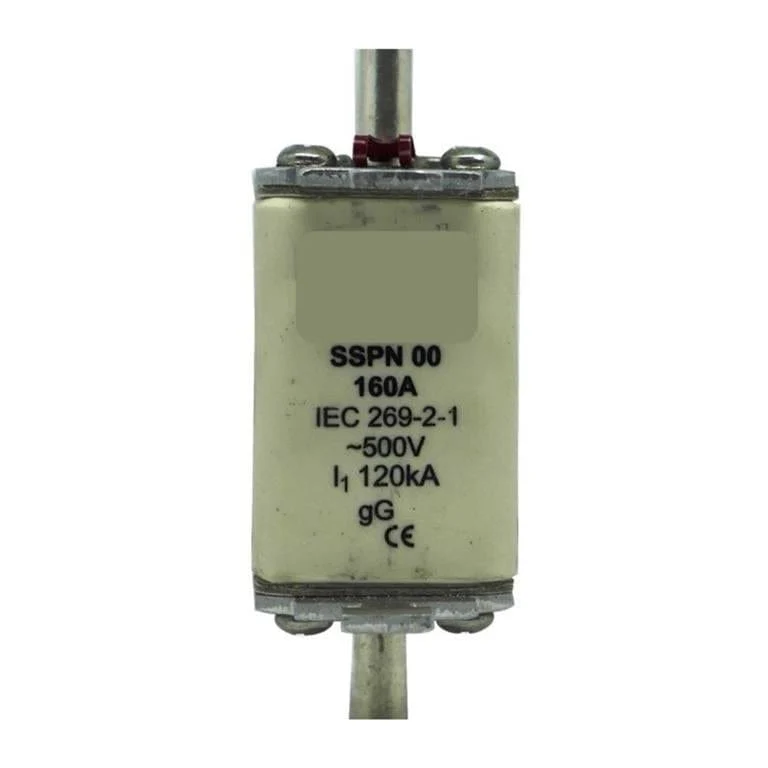 Solarix 500V 160A NH00 Ceramic Din Fuse 160NHG00B