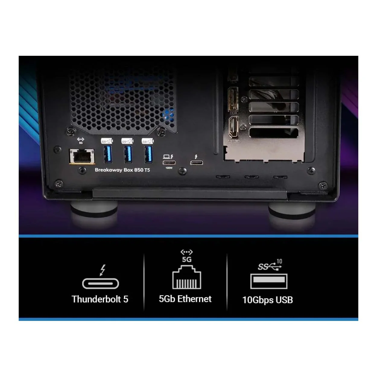 Sonnet Breakaway Box 850T5 Thunderbolt 5 eGPU Expansion System GPU-850T5 - Image 4