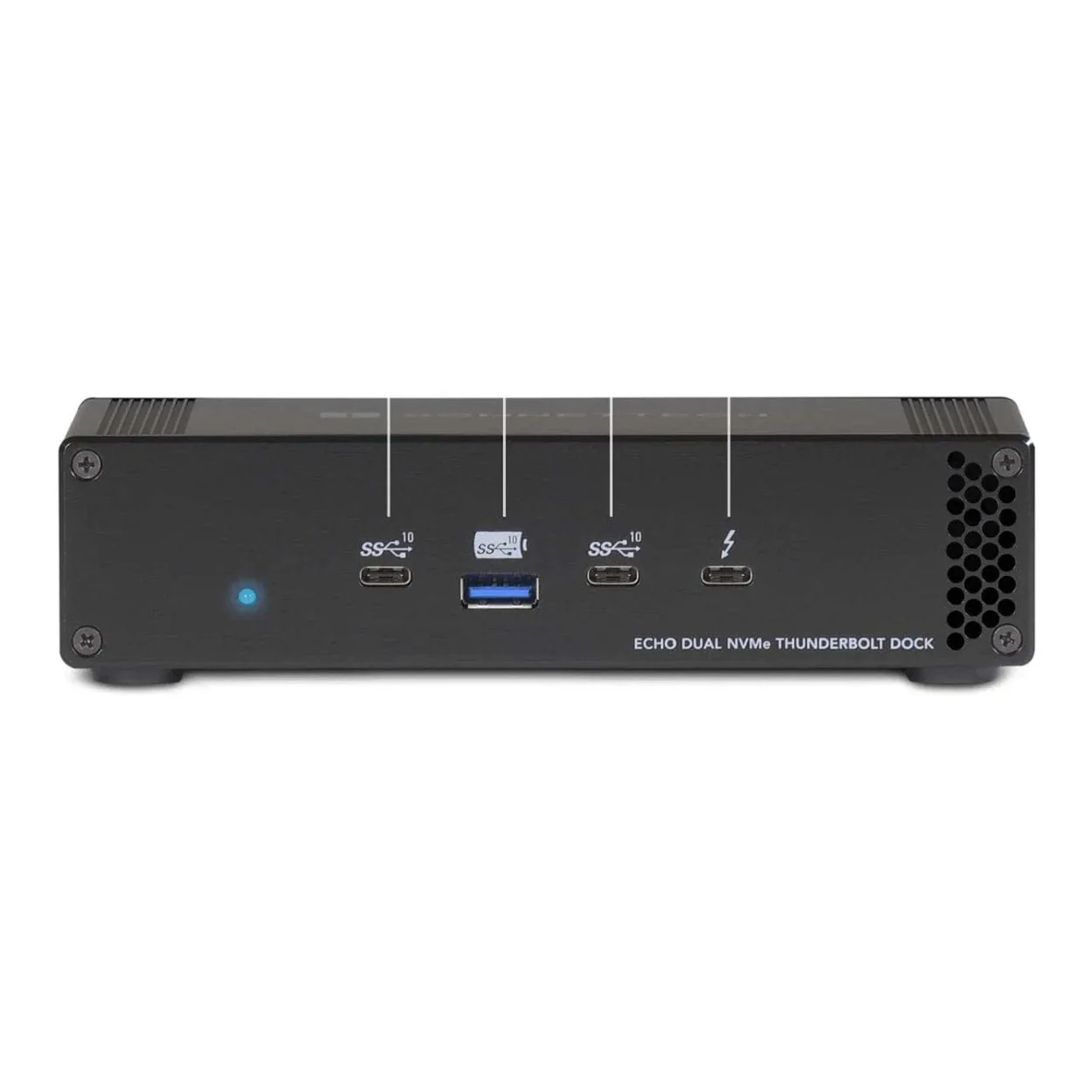Sonnet Echo Dual NVMe Thunderbolt 4 Docking Station Black ECHO-DK2M2-TB - Image 2