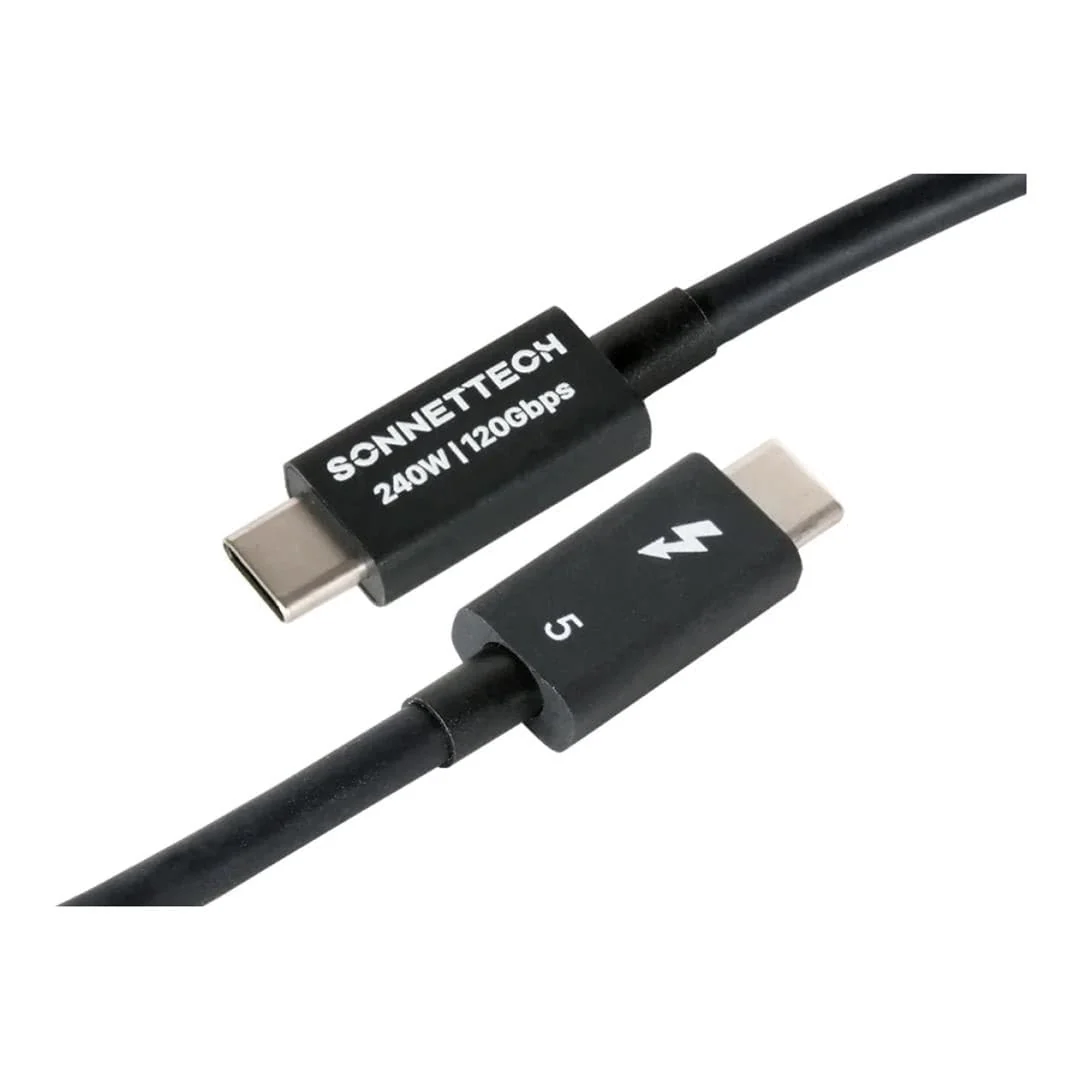 Sonnet Thunderbolt 5 Cable 0.5m Black TCB-TB5-05M