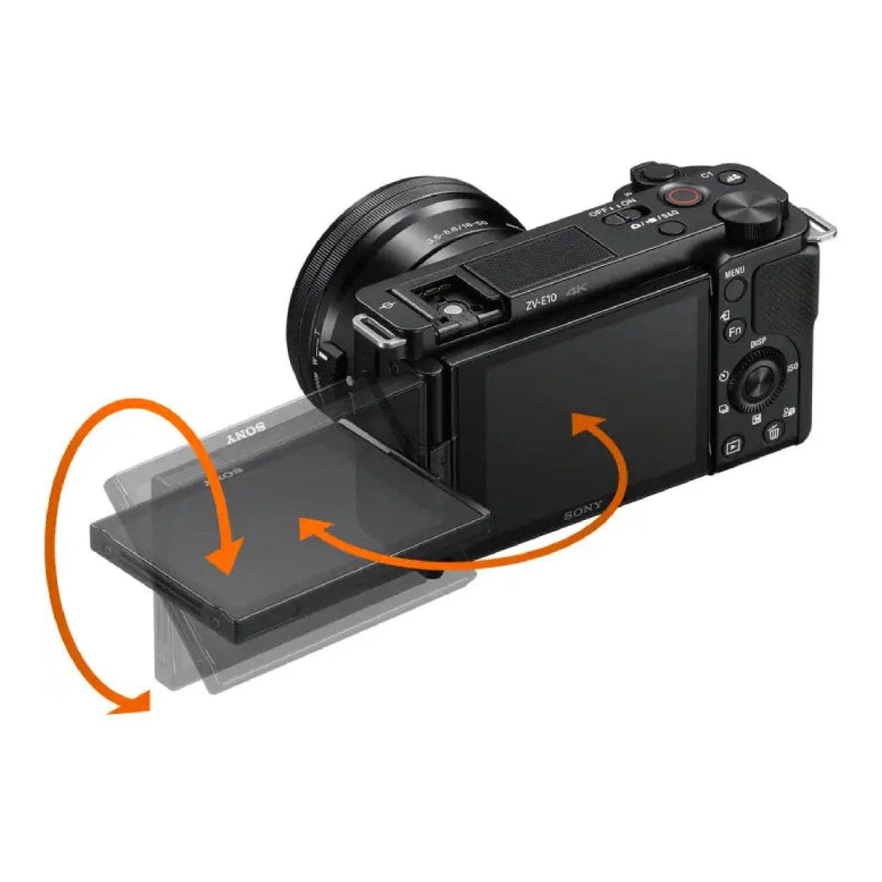 Sony Alpha ZV-E10 24.2MP Mirrorless Camera with E 16-50mm Lens SOILZVE10LB - Image 5