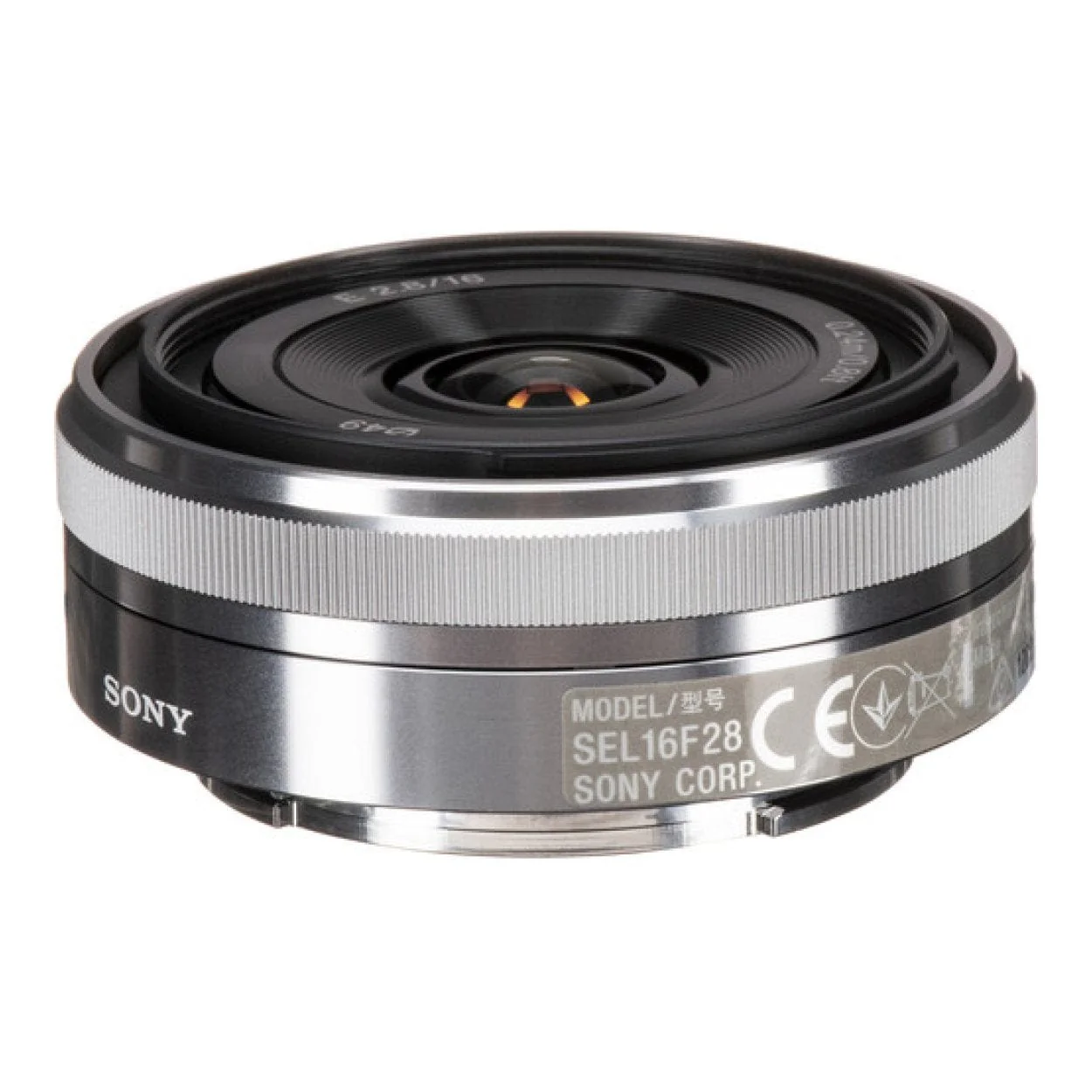 Sony E 16mm f/2.8 Camera Lens Silver SOE16F28 - Image 3