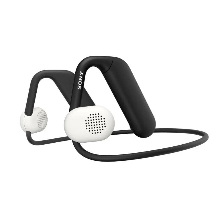 Sony Float Run Open-Ear Wireless Bluetooth Earphones - Black White WI-OE610/BQE - Image 2