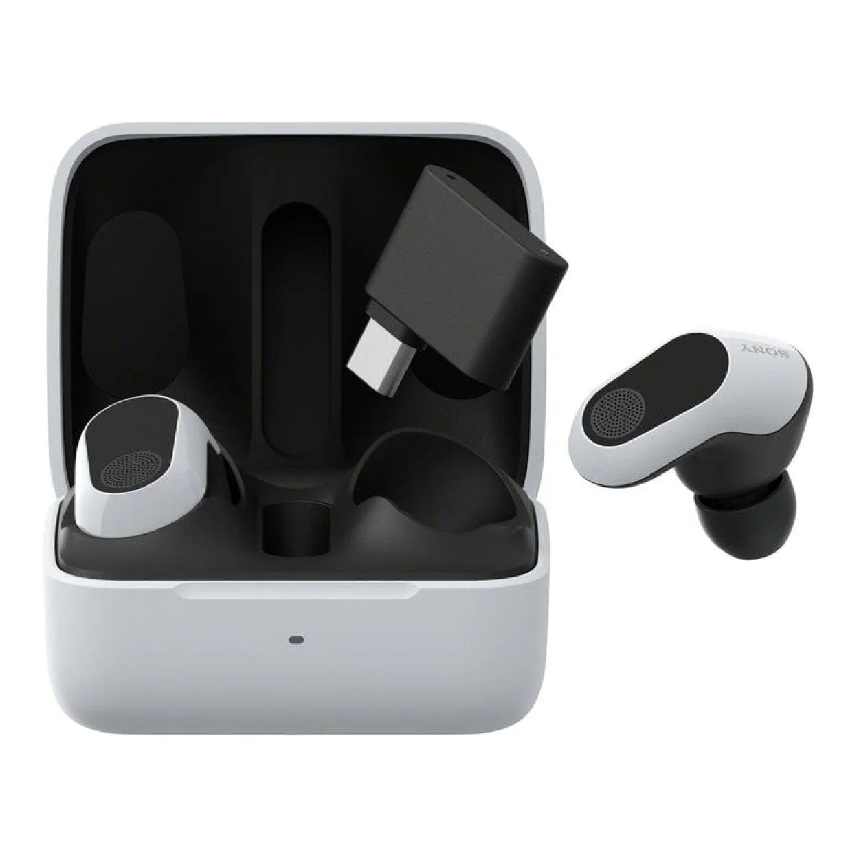 Sony Inzone G700N TWS Noise Cancelling Gaming Earbuds White WF-G700N/WZE - Image 4
