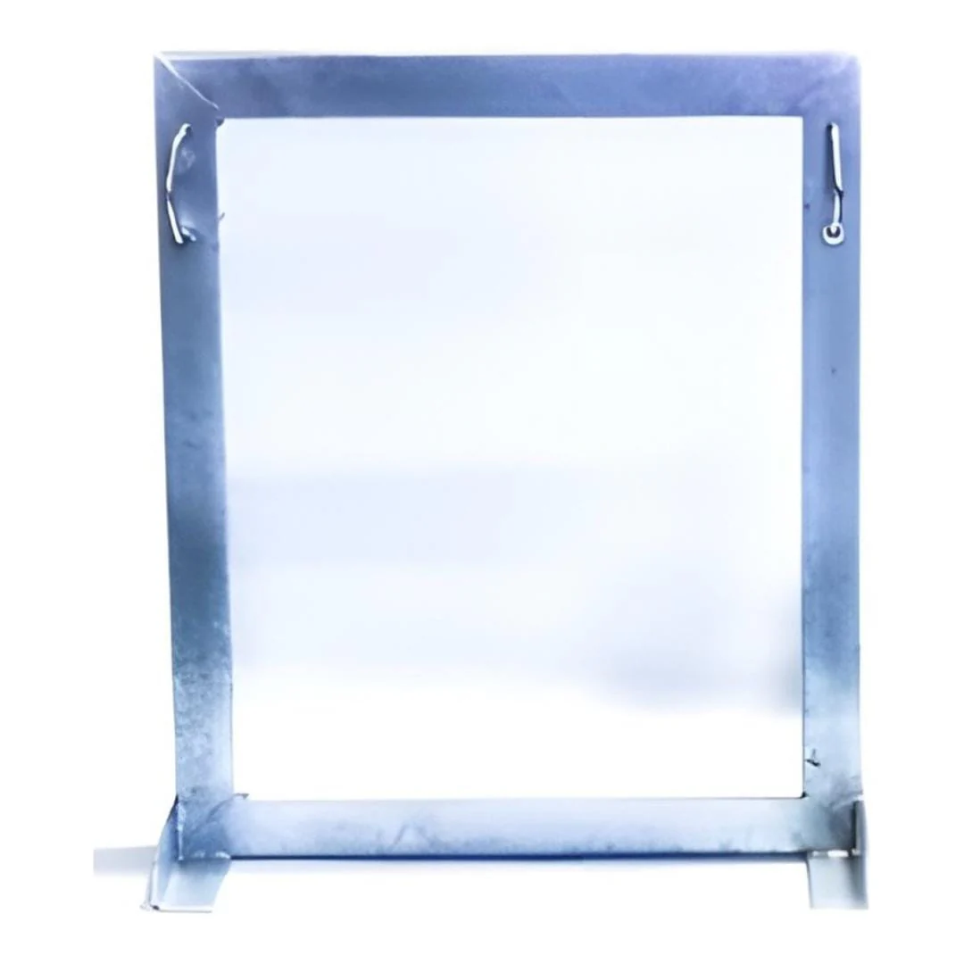 Square 32-60mm Wall Mount Galvanised Bracket - 400mm Offset TMP-SB-400