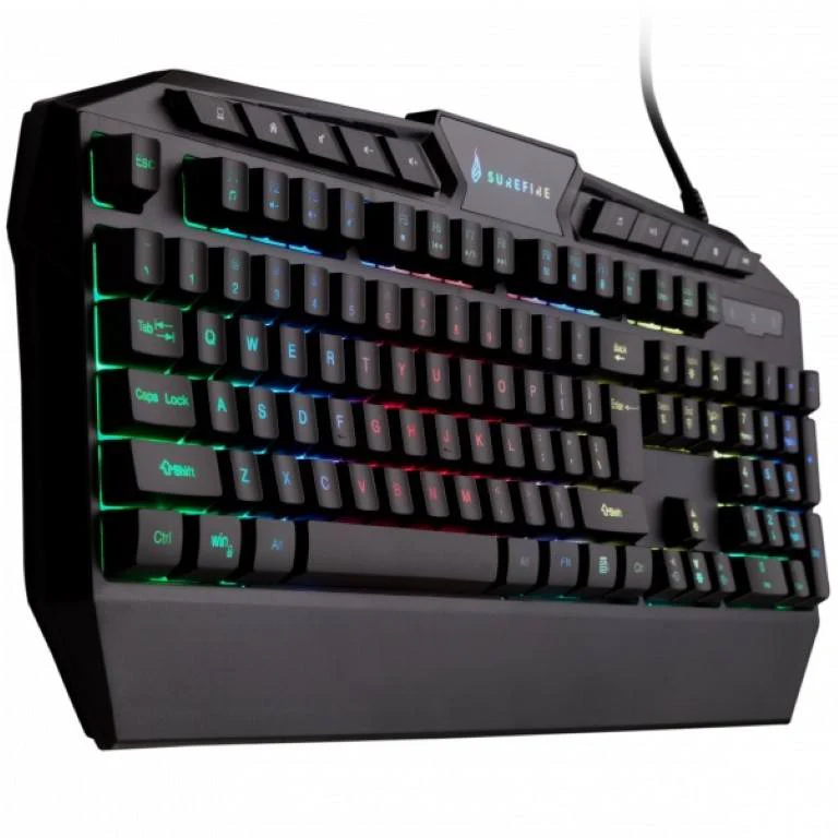 SureFire Kingpin RGB Multimedia Wired Gaming Keyboard 48824 - Image 2