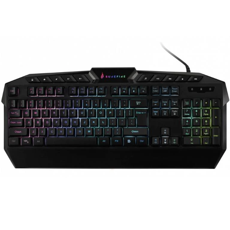SureFire Kingpin RGB Multimedia Wired Gaming Keyboard 48824 - Image 3