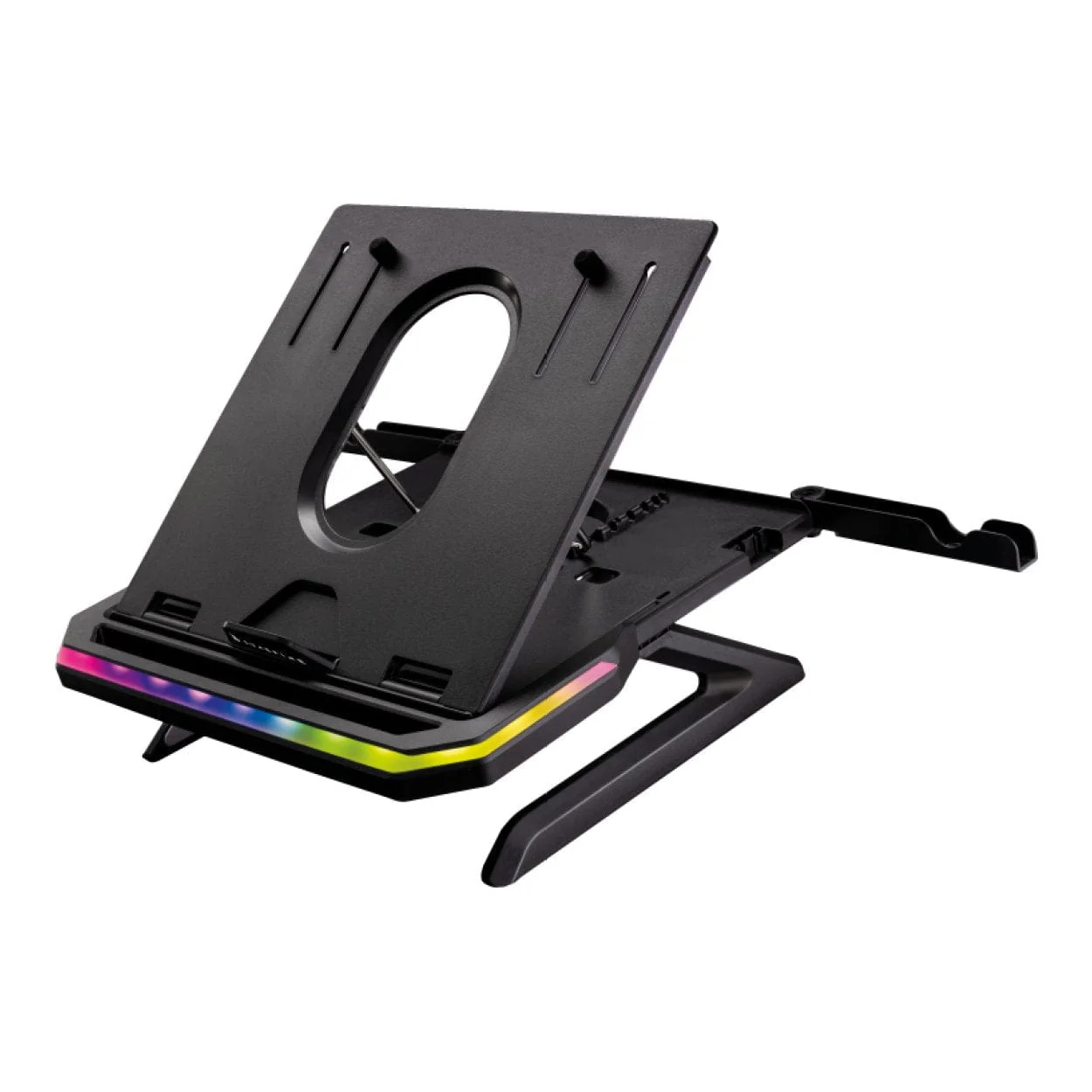 SureFire Protus X1 Gaming Notebook Stand with RGB Black 48842 - Image 4