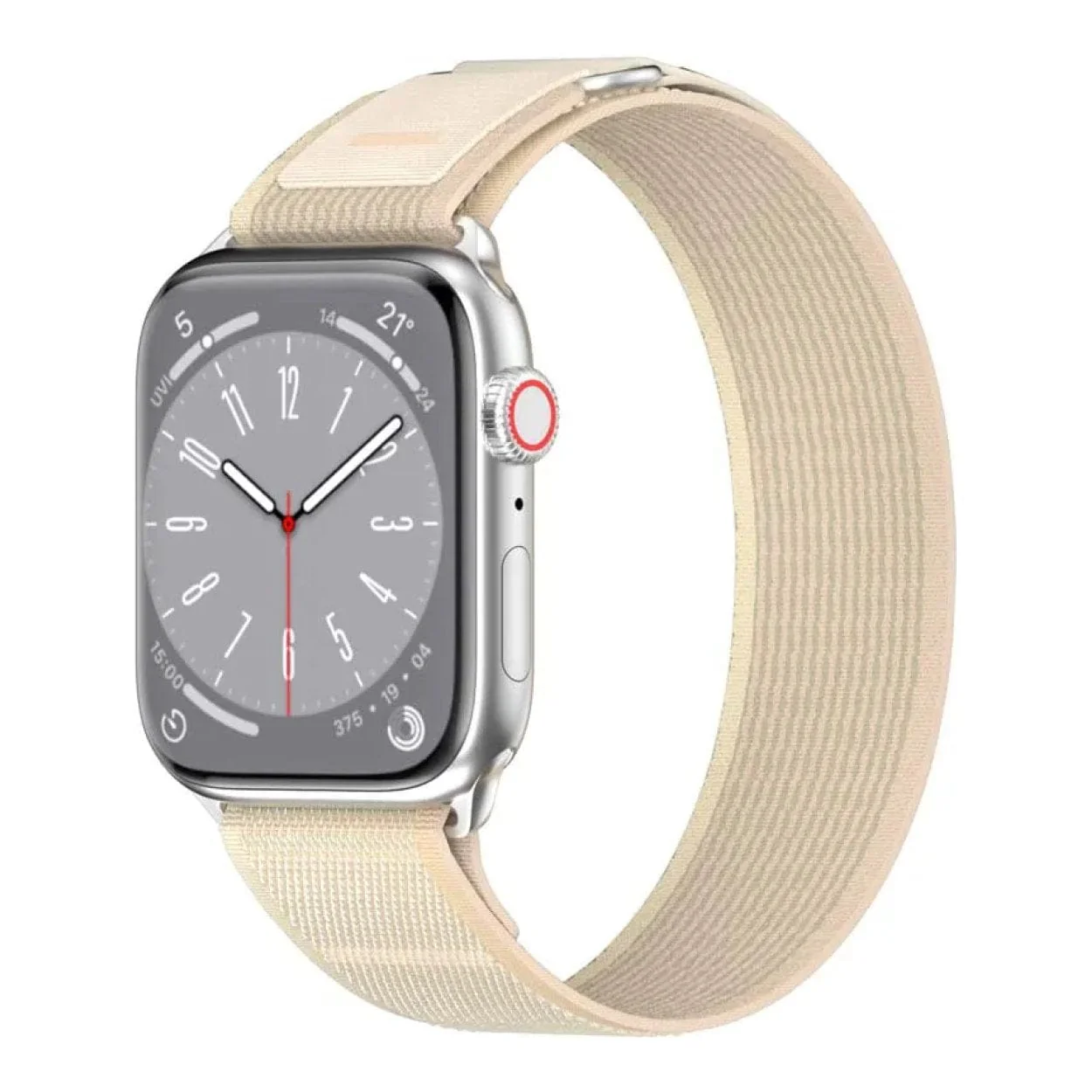 SwitchEasy 41mm Flex Woven Nylon Watch Loop for Apple Watch Starlight SAW341161SI23 - Image 3