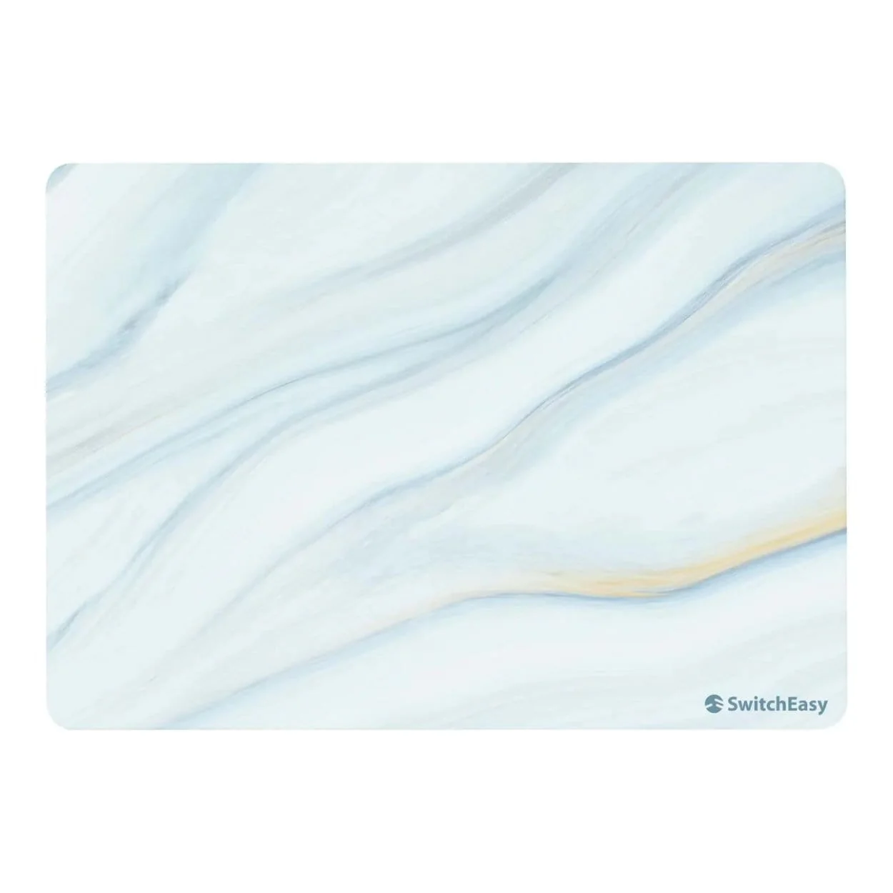 SwitchEasy Artist Marble 14-inch Hardshell Protective Notebook Case for MacBook Pro - Cloudy White - Image 2