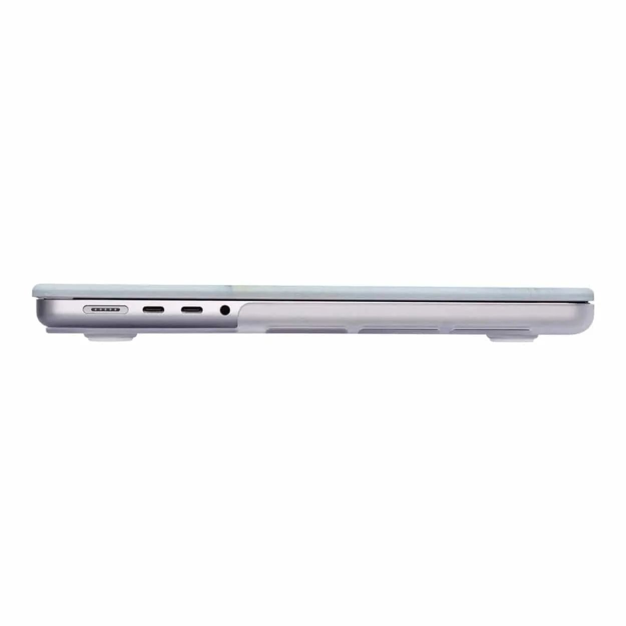 SwitchEasy Artist Marble 14-inch Hardshell Protective Notebook Case for MacBook Pro - Cloudy White - Image 4
