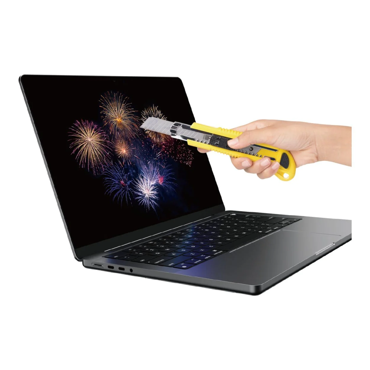 SwitchEasy EasyVision 14-inch Anti-Reflection Screen Protector for MacBook Pro GS-105-232-288-65 - Image 3