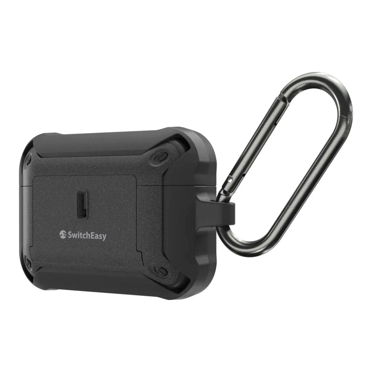 SwitchEasy Guardian Rugged Protective Case for AirPods Pro 2 - Black SAPAP2091BK22 - Image 4