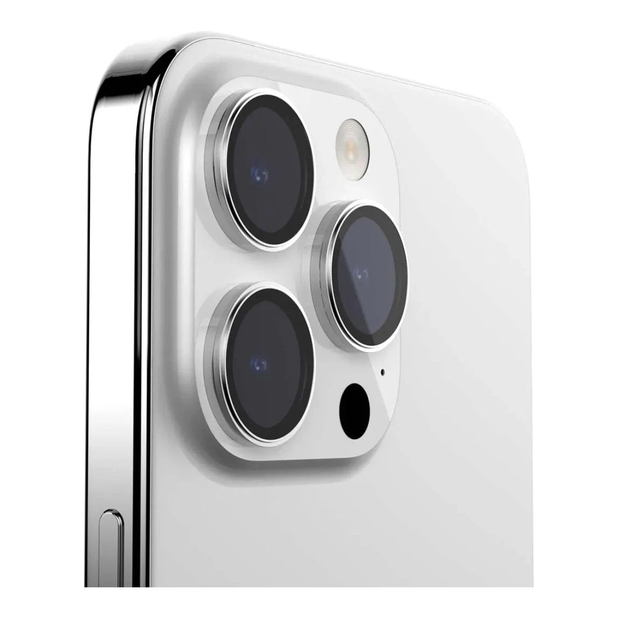 SwitchEasy LenzGuard Sapphire Lens Protector for iPhone 15 Pro - Silver - Image 4