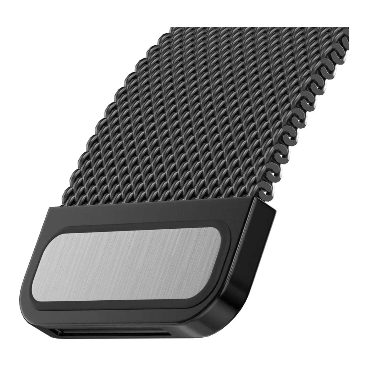 SwitchEasy Mesh 41mm Stainless Steel Loop for Apple Watch - Black SAW801032BK22 - Image 4