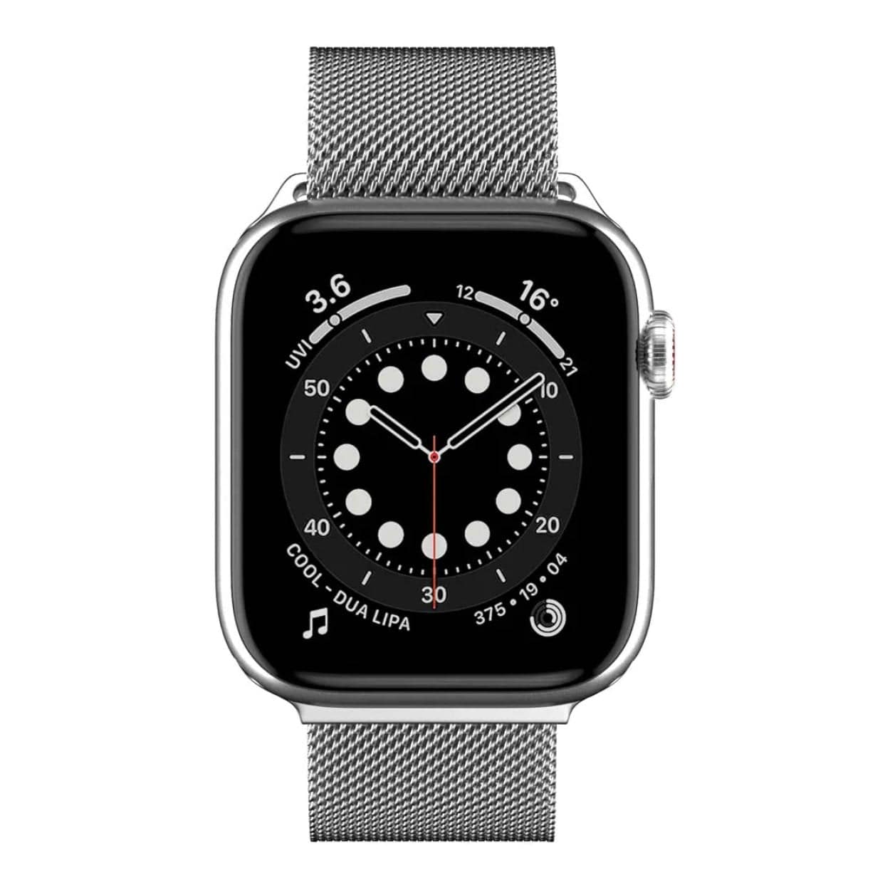 SwitchEasy Mesh 41mm Stainless Steel Loop for Apple Watch - Silver SAW801032SV22 - Image 3
