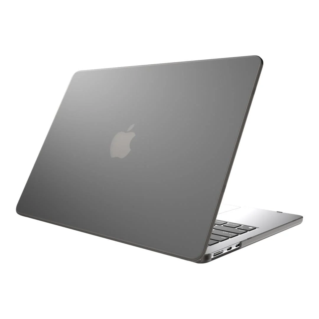 SwitchEasy Nude 13.6-inch Protective Case for MacBook Air - Transparent Black SMB136012TB22