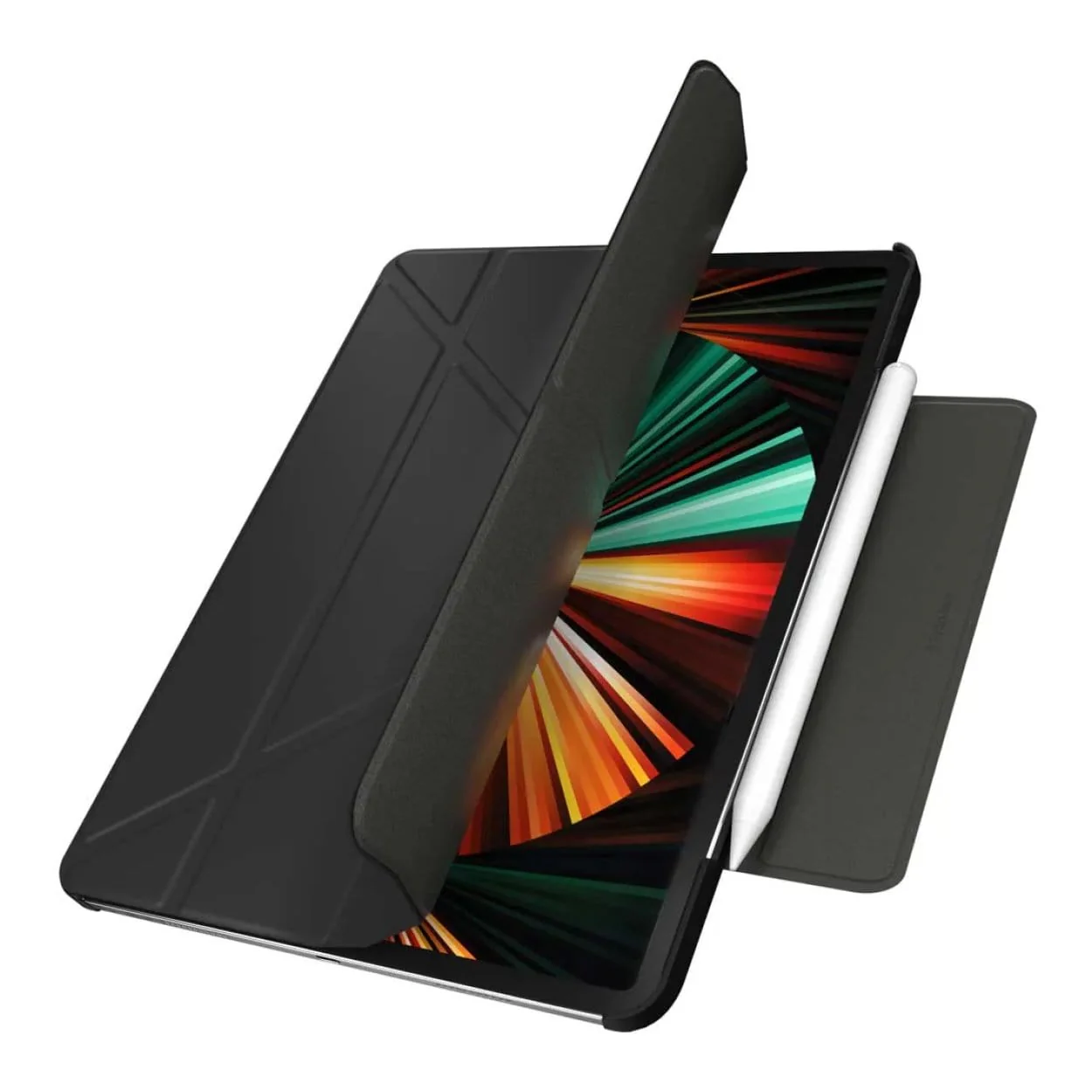 SwitchEasy Origami 13-inch Folio Tablet Case for iPad Pro - Black SPD212093BK22 - Image 6