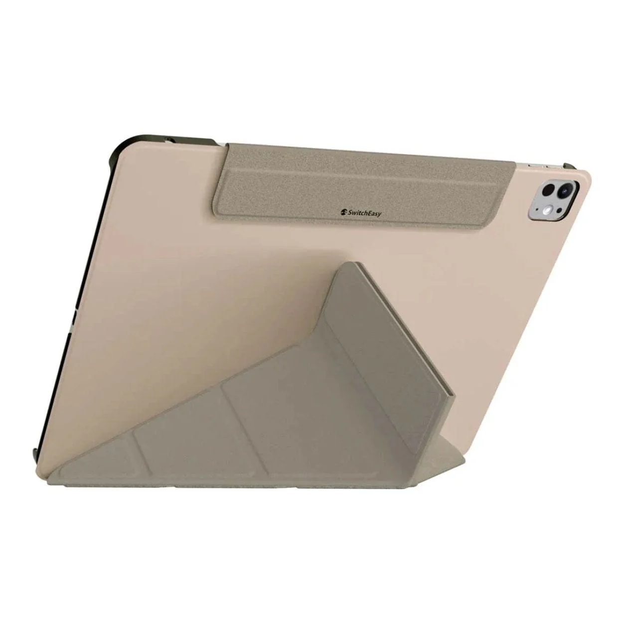 SwitchEasy Origami 13-inch Folio Tablet Case for iPad Pro - Pink Sand SPD249093PS24 - Image 3